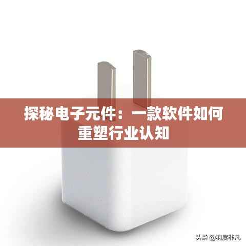 探秘电子元件：一款软件如何重塑行业认知