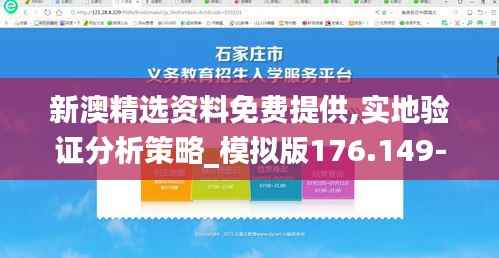 新澳精选资料免费提供,实地验证分析策略_模拟版176.149-1