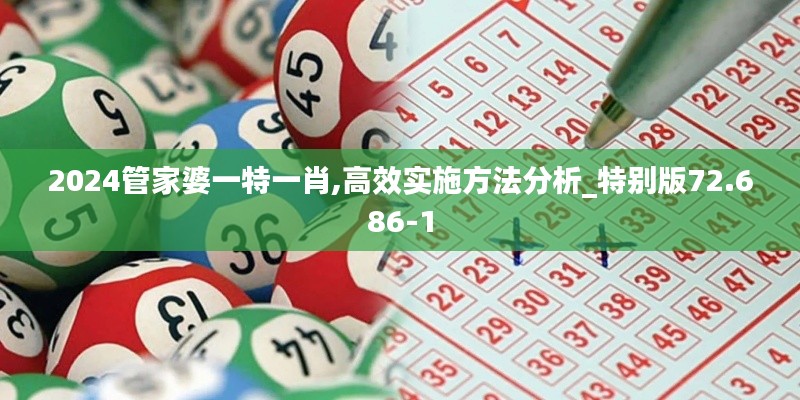 2024管家婆一特一肖,高效实施方法分析_特别版72.686-1