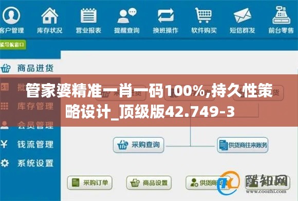 管家婆精准一肖一码100%,持久性策略设计_顶级版42.749-3