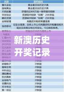 新澳历史开奖记录查询结果,定量分析解释定义_10DM12.292-8