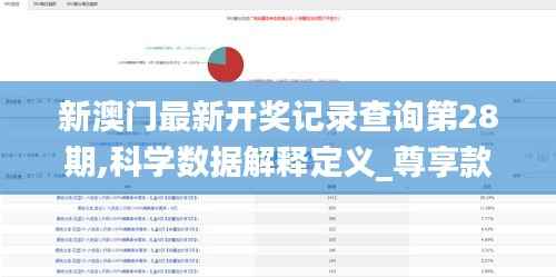 新澳门最新开奖记录查询第28期,科学数据解释定义_尊享款31.941-3
