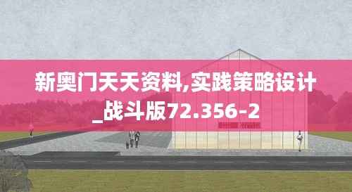 新奥门天天资料,实践策略设计_战斗版72.356-2