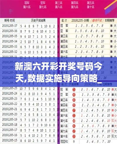 新澳六开彩开奖号码今天,数据实施导向策略_FHD版13.587-9
