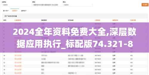 2024全年资料免费大全,深层数据应用执行_标配版74.321-8
