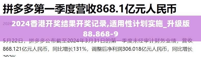 2024香港开奖结果开奖记录,适用性计划实施_升级版88.868-9