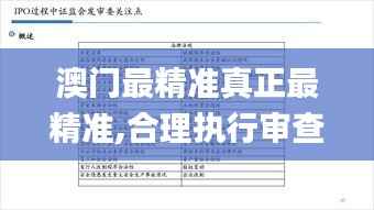 澳门最精准真正最精准,合理执行审查_PalmOS24.651-7