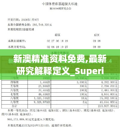 新澳精准资料免费,最新研究解释定义_Superior33.246-4