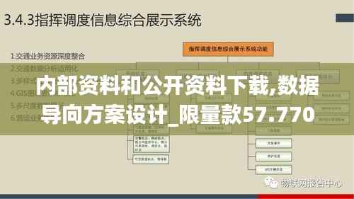 内部资料和公开资料下载,数据导向方案设计_限量款57.770-8