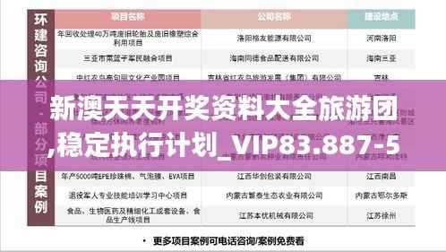 新澳天天开奖资料大全旅游团,稳定执行计划_VIP83.887-5