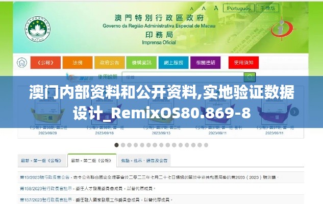 澳门内部资料和公开资料,实地验证数据设计_RemixOS80.869-8