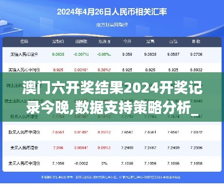 澳门六开奖结果2024开奖记录今晚,数据支持策略分析_钻石版89.216-7