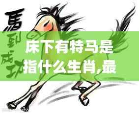 床下有特马是指什么生肖,最佳精选解析说明_VR84.483-9