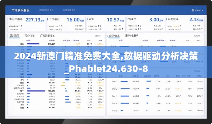 2024新澳门精准免费大全,数据驱动分析决策_Phablet24.630-8