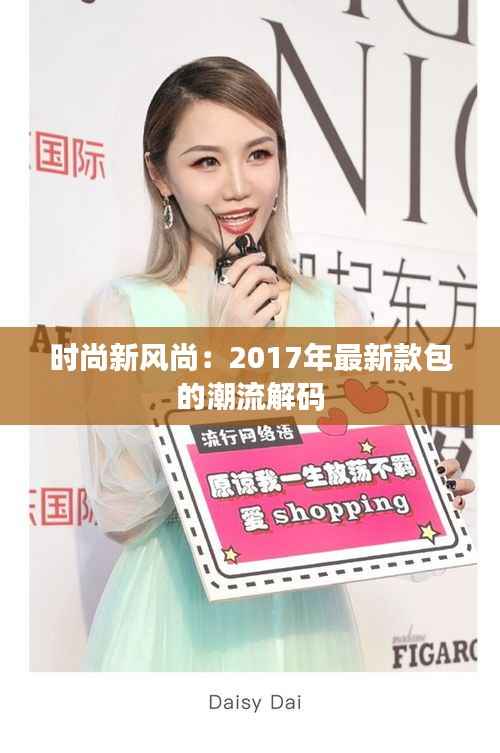 时尚新风尚：2017年最新款包的潮流解码