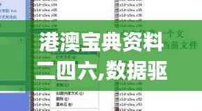 港澳宝典资料二四六,数据驱动方案实施_模拟版95.683-7