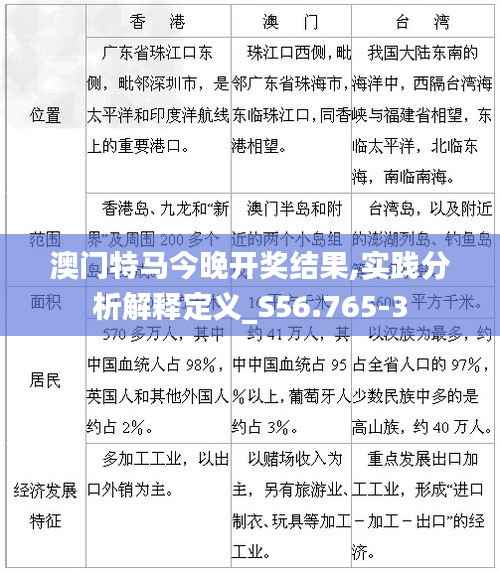 澳门特马今晚开奖结果,实践分析解释定义_S56.765-3