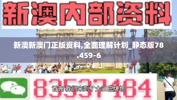新澳新澳门正版资料,全面理解计划_静态版78.459-6