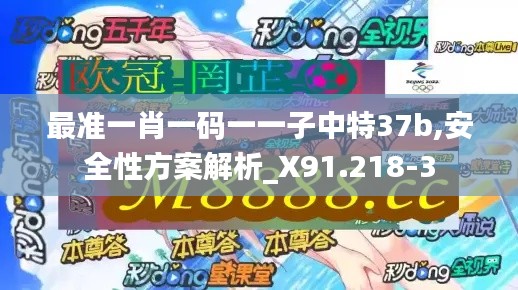 最准一肖一码一一子中特37b,安全性方案解析_X91.218-3