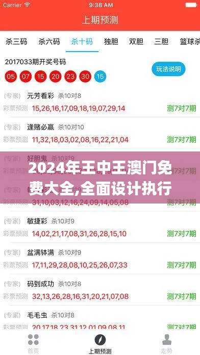 2024年王中王澳门免费大全,全面设计执行数据_L版73.643-9