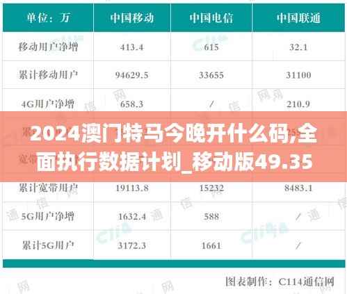 2024澳门特马今晚开什么码,全面执行数据计划_移动版49.354-1