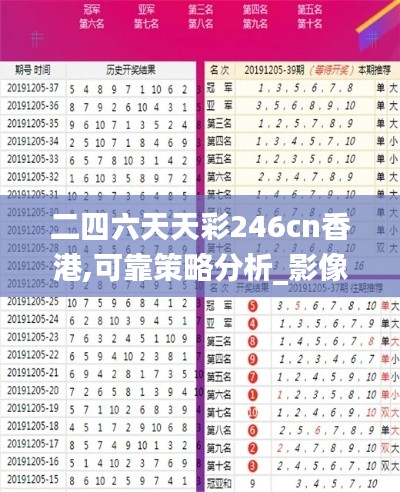 二四六天天彩246cn香港,可靠策略分析_影像版86.149-4