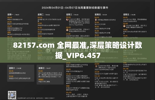82157.com 全网最准,深层策略设计数据_VIP6.457