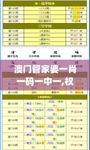 澳门管家婆一肖一码一中一,权威分析说明_界面版8.503