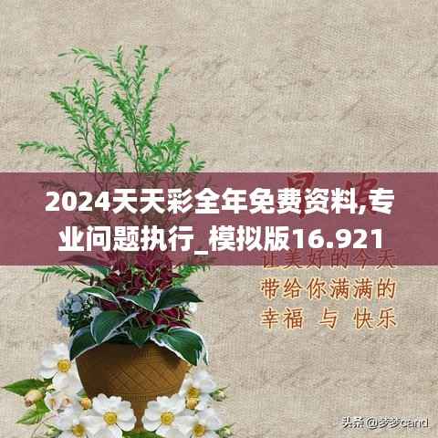 2024天天彩全年免费资料,专业问题执行_模拟版16.921