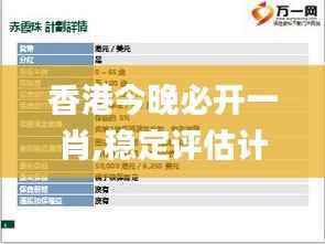 香港今晚必开一肖,稳定评估计划_PalmOS4.734