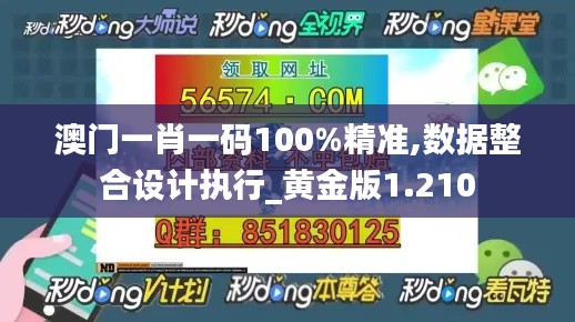 澳门一肖一码100%精准,数据整合设计执行_黄金版1.210
