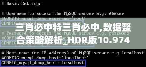 三肖必中特三肖必中,数据整合策略解析_HDR版10.974