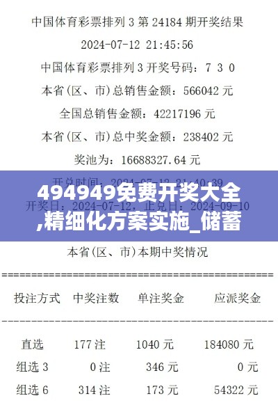 494949免费开奖大全,精细化方案实施_储蓄版1.903