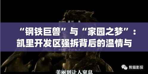 “钢铁巨兽”与“家园之梦”：凯里开发区强拆背后的温情与反思