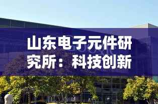 山东电子元件研究所：科技创新的“硅谷”新星