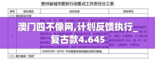 澳门四不像网,计划反馈执行_复古款4.645