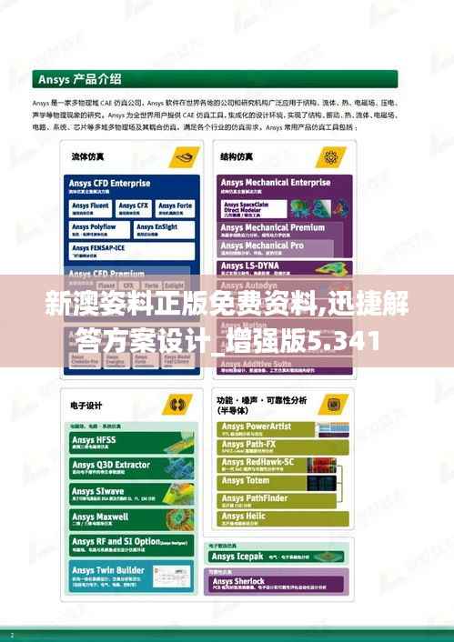 新澳姿料正版免费资料,迅捷解答方案设计_增强版5.341