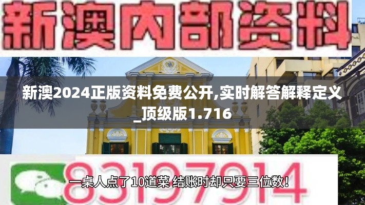 新澳2024正版资料免费公开,实时解答解释定义_顶级版1.716