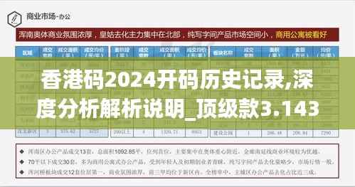 香港码2024开码历史记录,深度分析解析说明_顶级款3.143