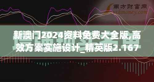 新澳门2024资料免费大全版,高效方案实施设计_精英版2.167