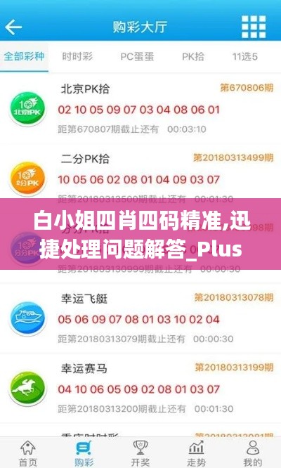 白小姐四肖四码精准,迅捷处理问题解答_Plus2.328