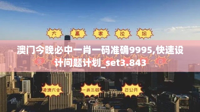 澳门今晚必中一肖一码准确9995,快速设计问题计划_set3.843
