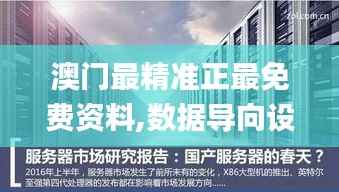 澳门最精准正最免费资料,数据导向设计方案_创新版2.904