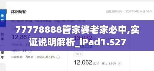 77778888管家婆老家必中,实证说明解析_iPad1.527