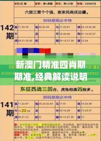 新澳门精准四肖期期准,经典解读说明_10DM3.248