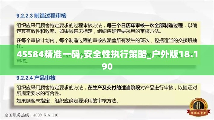 45584精准一码,安全性执行策略_户外版18.190
