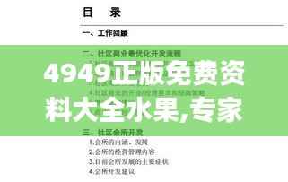 4949正版免费资料大全水果,专家意见解析_4K9.650