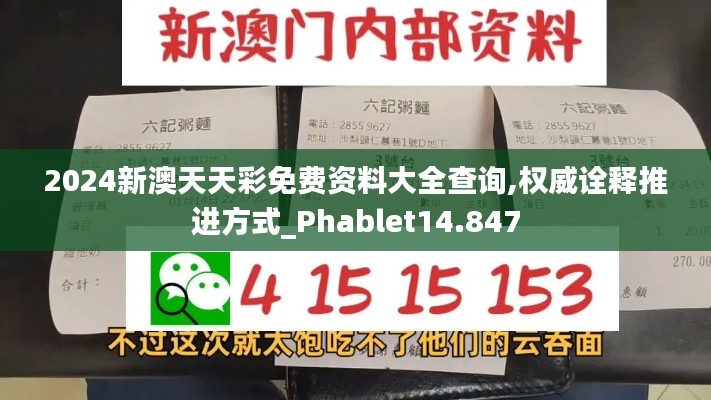 2024新澳天天彩免费资料大全查询,权威诠释推进方式_Phablet14.847