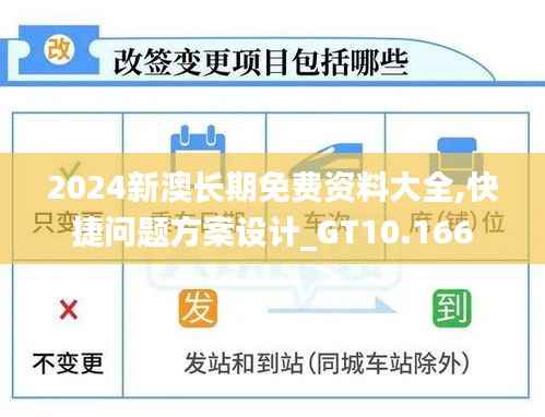 2024新澳长期免费资料大全,快捷问题方案设计_GT10.166