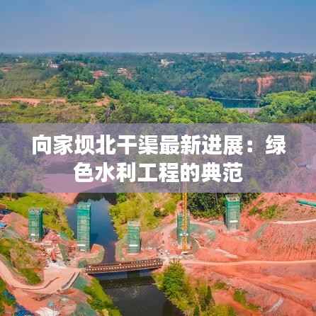 向家坝北干渠最新进展：绿色水利工程的典范